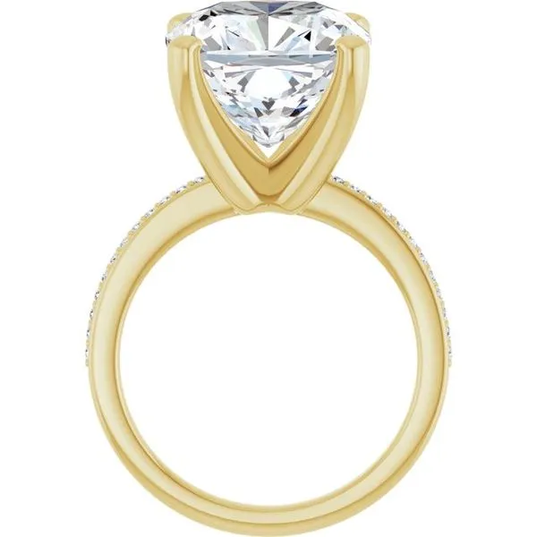 Solitaire Engagement Ring Image 2 Arezzo Jewelers Elmwood Park, IL