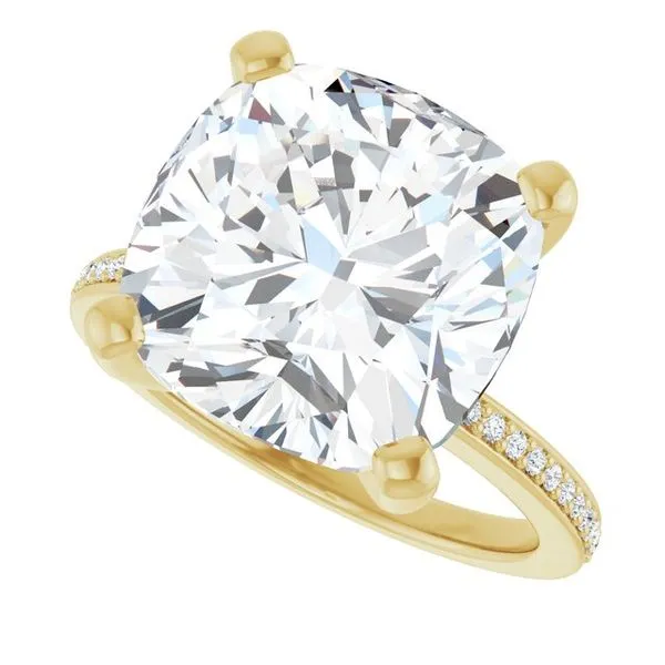 Solitaire Engagement Ring Image 5 Arezzo Jewelers Elmwood Park, IL