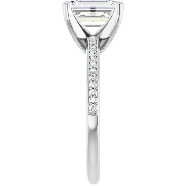 Solitaire Engagement Ring Image 4 Arezzo Jewelers Elmwood Park, IL