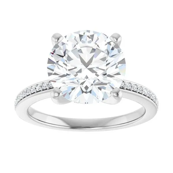 Solitaire Engagement Ring Image 3 Arezzo Jewelers Elmwood Park, IL
