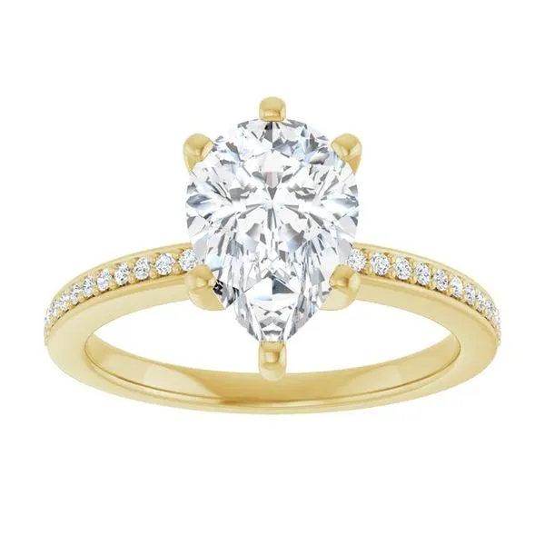 Solitaire Engagement Ring Image 3 JF Jones Jewelers Rochester, NY