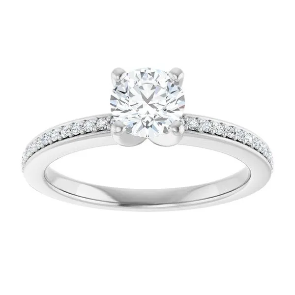 Solitaire Engagement Ring Image 3 JF Jones Jewelers Rochester, NY