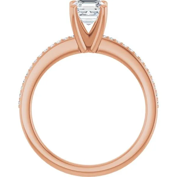 Solitaire Engagement Ring Image 2 Arezzo Jewelers Elmwood Park, IL