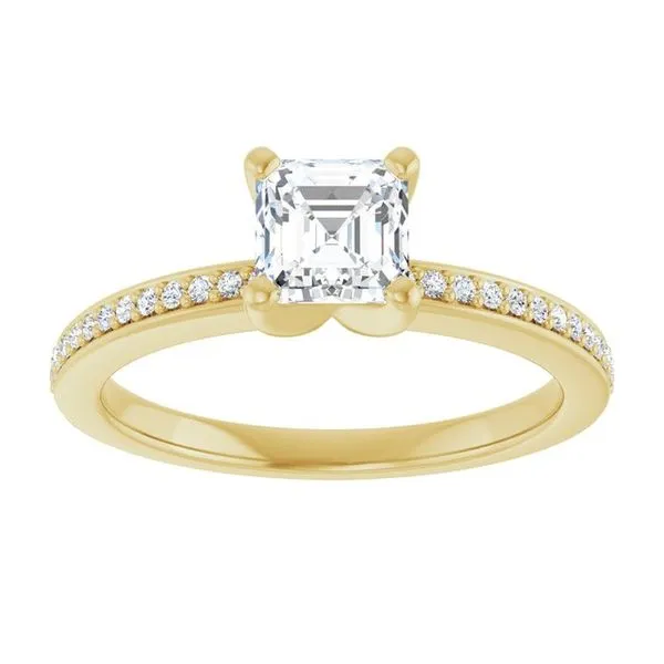 Solitaire Engagement Ring Image 3 Arezzo Jewelers Elmwood Park, IL