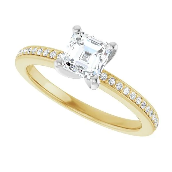 Solitaire Engagement Ring Image 5 Arezzo Jewelers Elmwood Park, IL