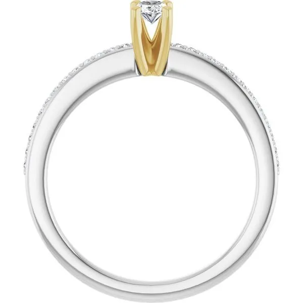 Solitaire Engagement Ring Image 2 Arezzo Jewelers Elmwood Park, IL