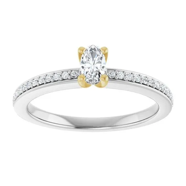 Solitaire Engagement Ring Image 3 Arezzo Jewelers Elmwood Park, IL