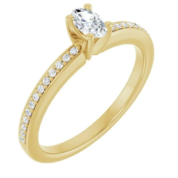 Solitaire Engagement Ring The Ring Austin Round Rock, TX