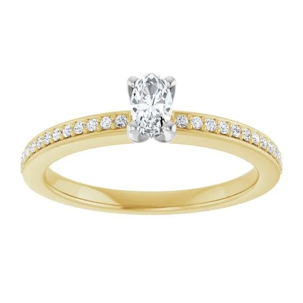 Solitaire Engagement Ring Image 3 Arezzo Jewelers Elmwood Park, IL