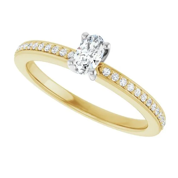 Solitaire Engagement Ring Image 5 Arezzo Jewelers Elmwood Park, IL