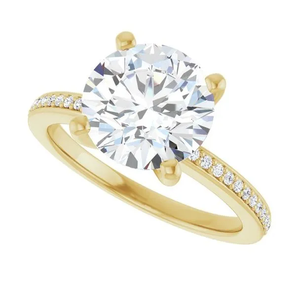 Solitaire Engagement Ring Image 5 Arezzo Jewelers Elmwood Park, IL