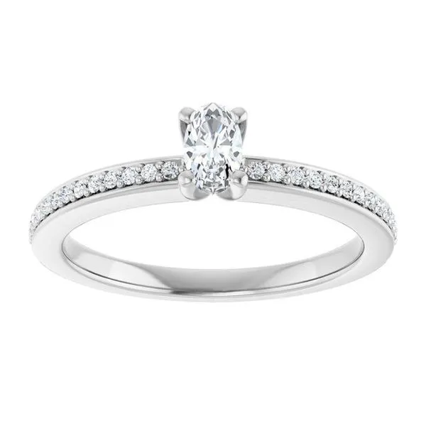 Solitaire Engagement Ring Image 3 Arezzo Jewelers Elmwood Park, IL