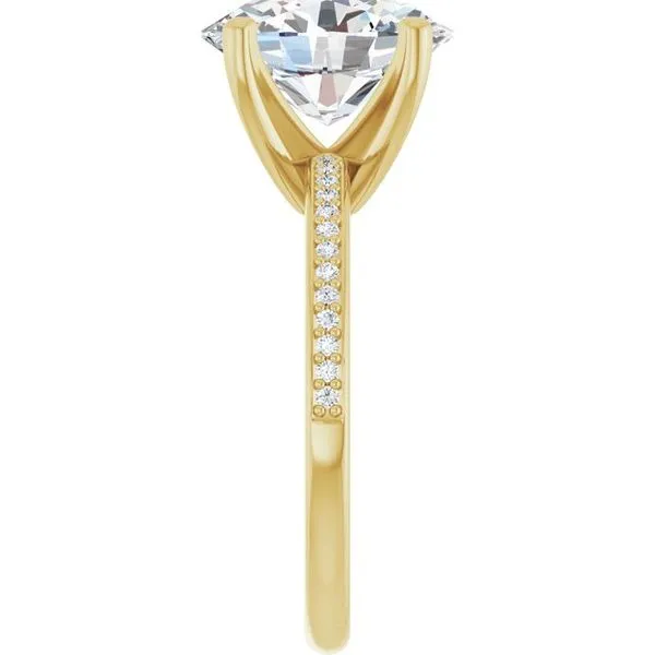 Solitaire Engagement Ring Image 4 Arezzo Jewelers Elmwood Park, IL