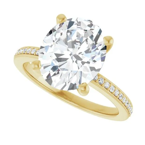 Solitaire Engagement Ring Image 5 Arezzo Jewelers Elmwood Park, IL