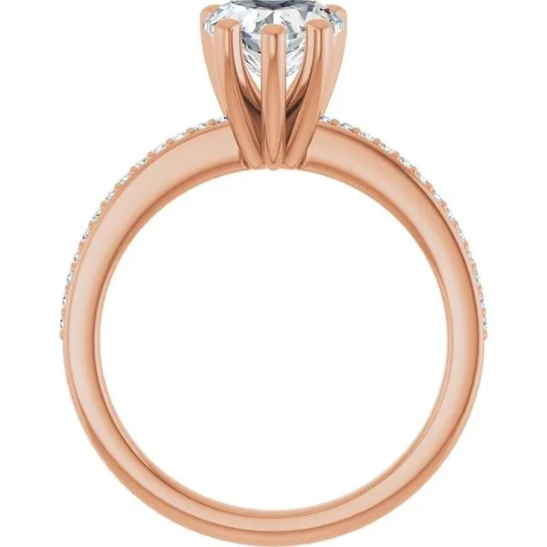 Solitaire Engagement Ring Image 2 The Diamond Ring Co San Jose, CA