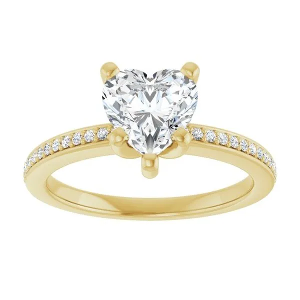 Solitaire Engagement Ring Image 3 Clater Jewelers Louisville, KY