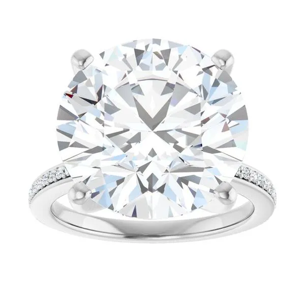 Solitaire Engagement Ring Image 3 The Ring Austin Round Rock, TX