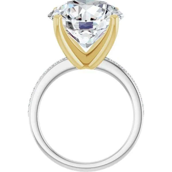 Solitaire Engagement Ring Image 2 Arezzo Jewelers Elmwood Park, IL