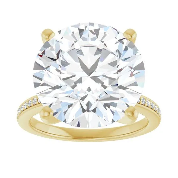 Solitaire Engagement Ring Image 3 The Ring Austin Round Rock, TX