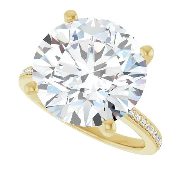 Solitaire Engagement Ring Image 5 The Ring Austin Round Rock, TX