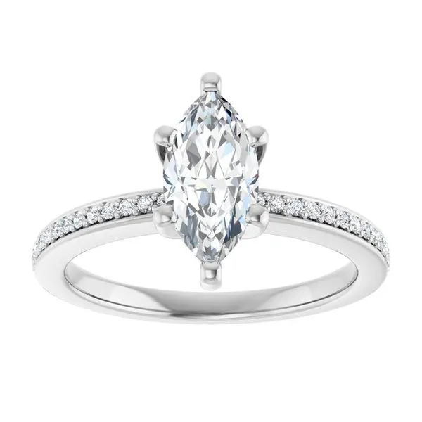 Solitaire Engagement Ring Image 3 JF Jones Jewelers Rochester, NY