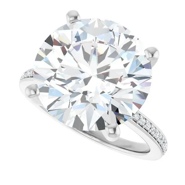 Solitaire Engagement Ring Image 5 Arezzo Jewelers Elmwood Park, IL