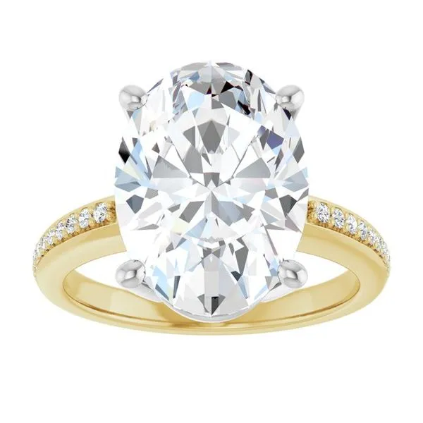 Accented Engagement Ring Image 3 Mark Jewellers La Crosse, WI