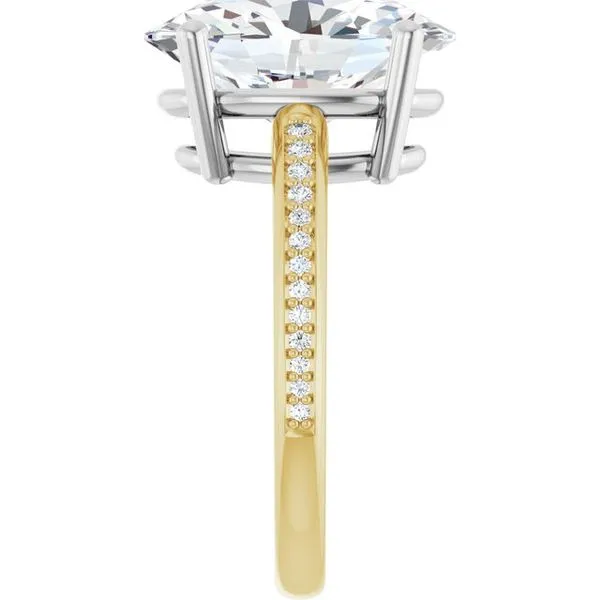 Accented Engagement Ring Image 4 Mark Jewellers La Crosse, WI