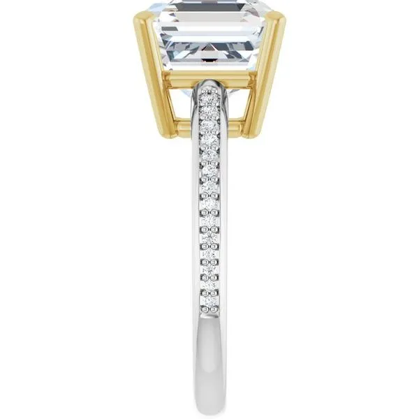 Solitaire Engagement Ring Image 4 J. West Jewelers Round Rock, TX