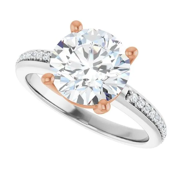 Solitaire Engagement Ring Image 5 J. West Jewelers Round Rock, TX