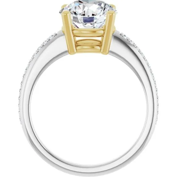 Solitaire Engagement Ring Image 2 The Jewelry Source El Segundo, CA