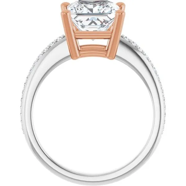 Solitaire Engagement Ring Image 2 J. West Jewelers Round Rock, TX