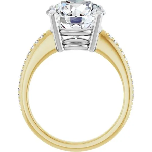 Solitaire Engagement Ring Image 2 The Jewelry Source El Segundo, CA