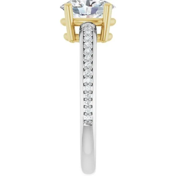 Solitaire Engagement Ring Image 4 Vulcan's Forge LLC KANSAS CITY, MO