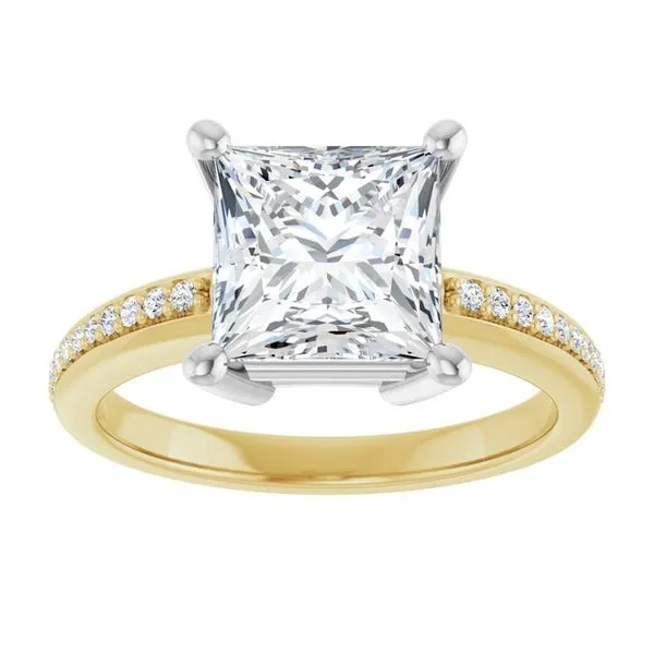 Accented Engagement Ring Image 3 Mark Jewellers La Crosse, WI