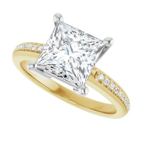 Solitaire Engagement Ring Image 5 The Jewelry Source El Segundo, CA