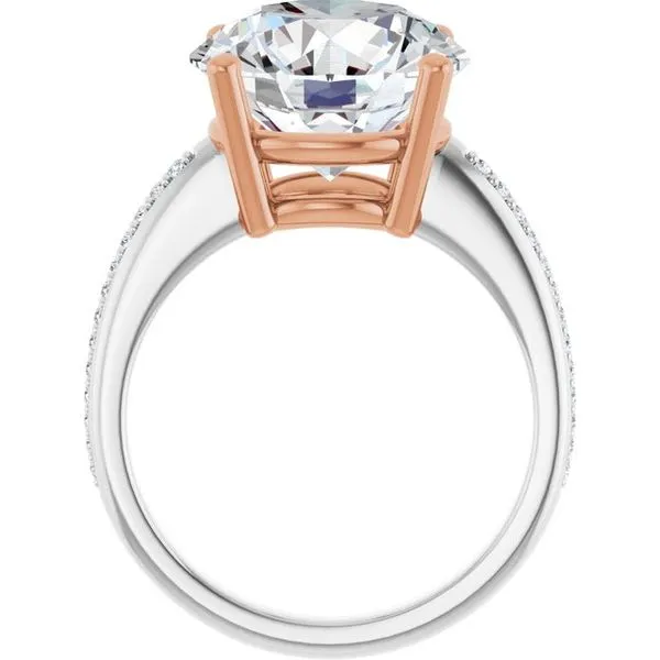 Solitaire Engagement Ring Image 2 Vulcan's Forge LLC KANSAS CITY, MO