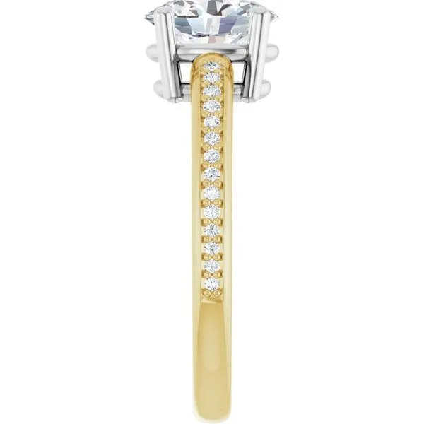 Solitaire Engagement Ring Image 4 Arezzo Jewelers Elmwood Park, IL