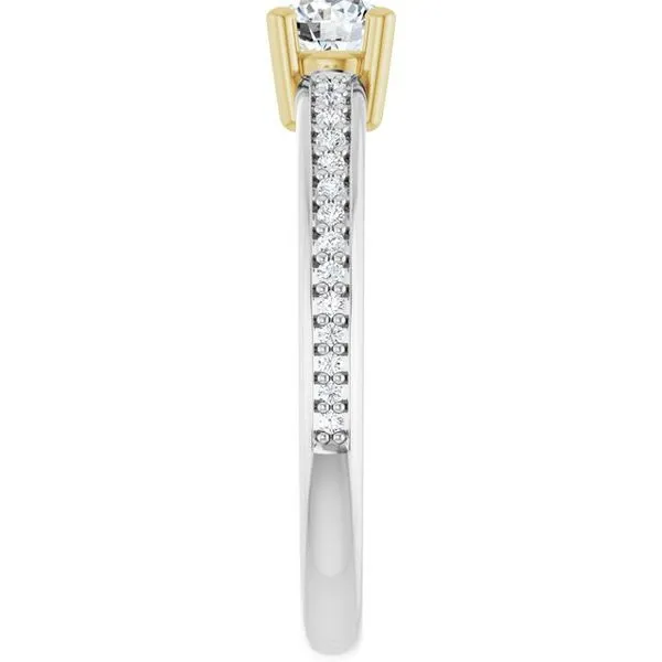Solitaire Engagement Ring Image 4 Vulcan's Forge LLC KANSAS CITY, MO