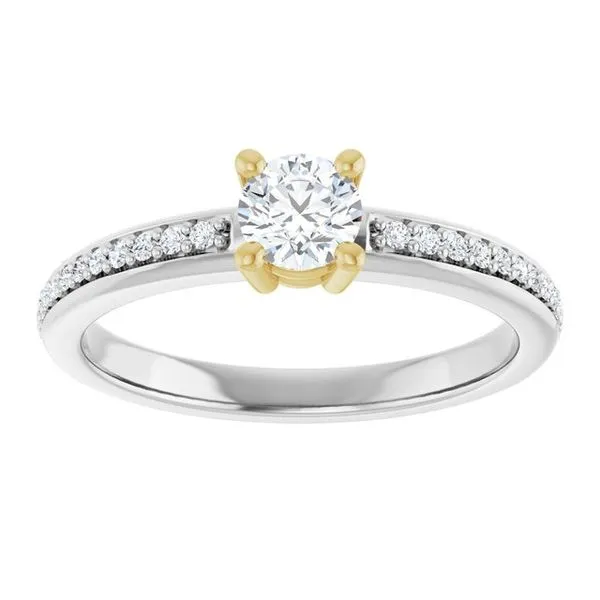 Solitaire Engagement Ring Image 3 JF Jones Jewelers Rochester, NY