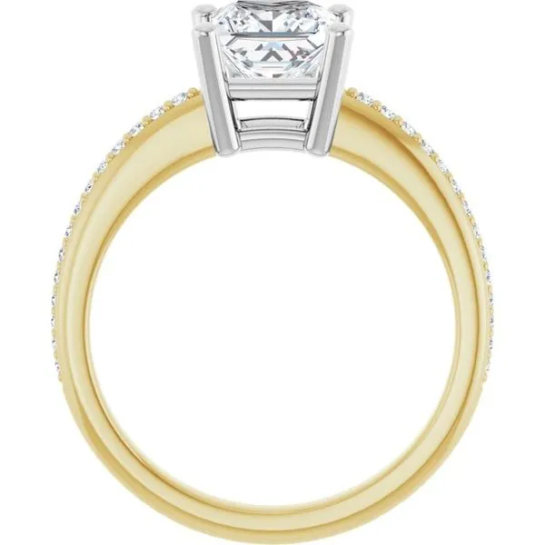 Accented Engagement Ring Image 2 Mark Jewellers La Crosse, WI