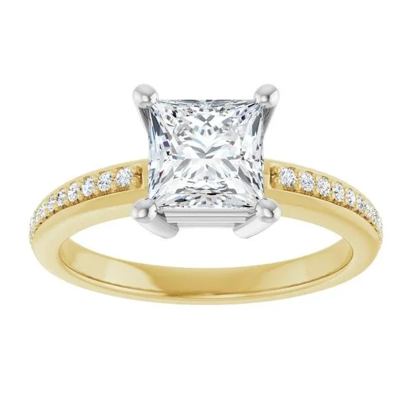 Accented Engagement Ring Image 3 Mark Jewellers La Crosse, WI