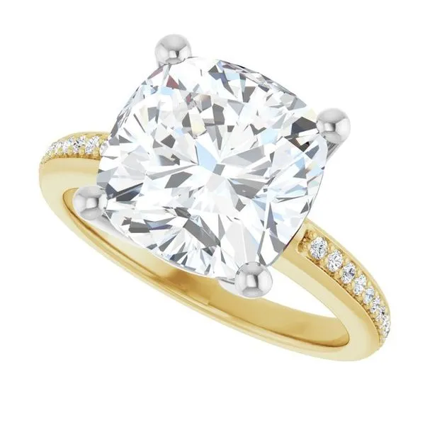 Solitaire Engagement Ring Image 5 Michael Szwed Jewelers Longmeadow, MA