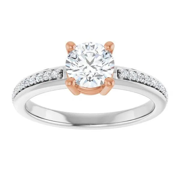 Accented Engagement Ring Image 3 Mark Jewellers La Crosse, WI