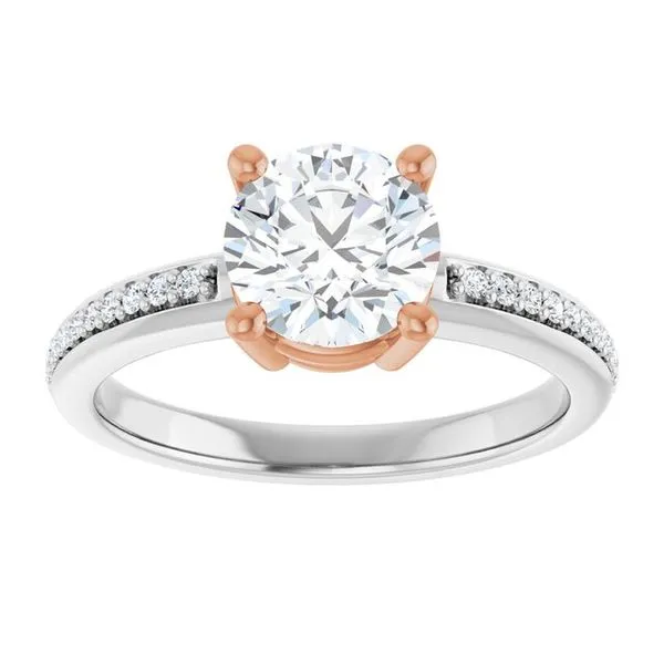 Solitaire Engagement Ring Image 3 Northwood Jewelers Northwood, OH