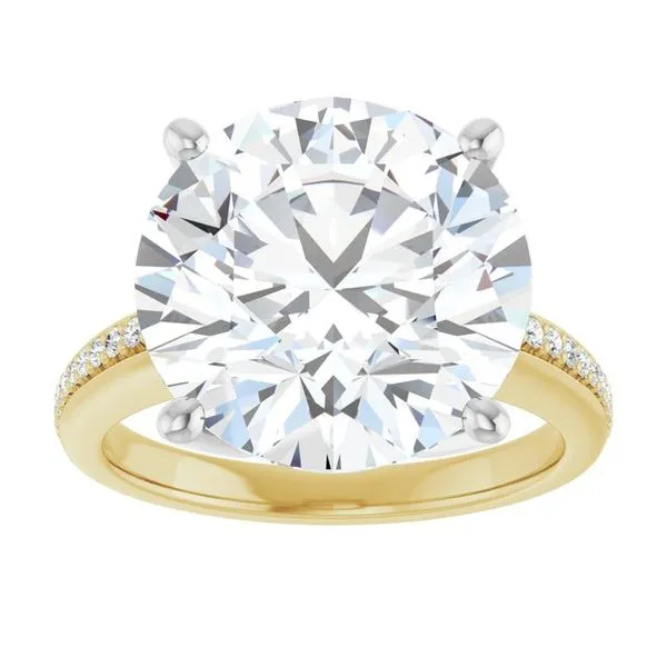 Solitaire Engagement Ring Image 3 Collard Jewelers League City, TX