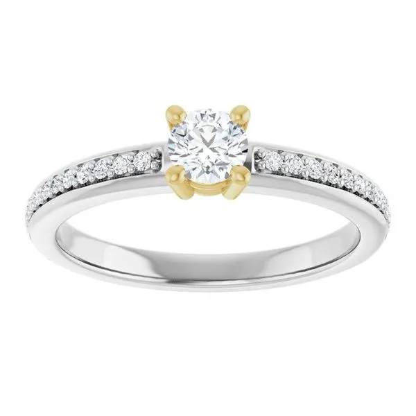 Solitaire Engagement Ring Image 3 Northwood Jewelers Northwood, OH