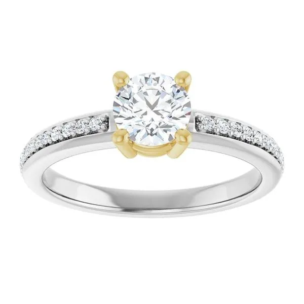 Solitaire Engagement Ring Image 3 Northwood Jewelers Northwood, OH