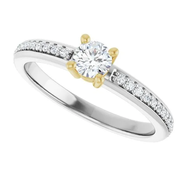 Solitaire Engagement Ring Image 5 Northwood Jewelers Northwood, OH