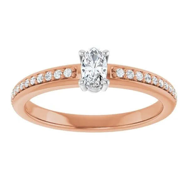 Accented Engagement Ring Image 3 Mark Jewellers La Crosse, WI
